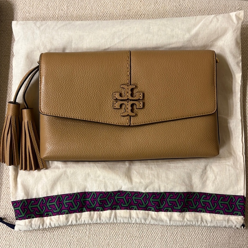 NWOT Tory Burch McGraw Crossbody in Tiramisu
